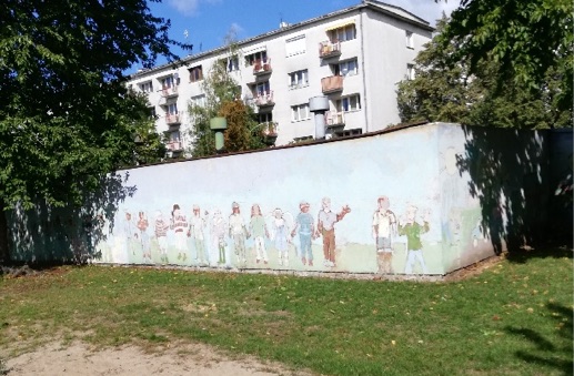 Narcysiowy zakątek - upiększamy plac zabaw